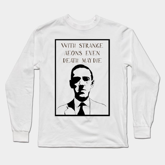 Strange Aeons Long Sleeve T-Shirt by SenecaReads